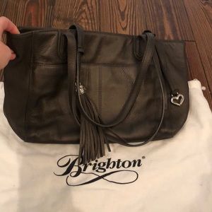 Brighton brown leather purse